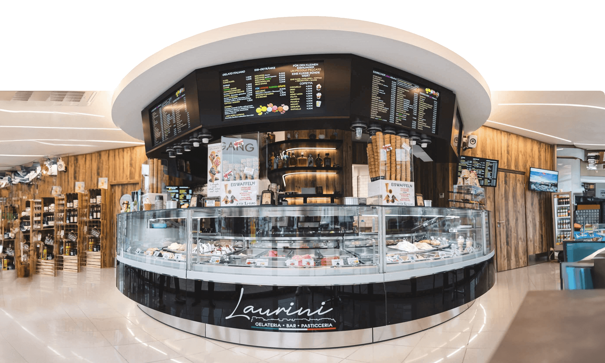 Foto der Gelateria Laurini