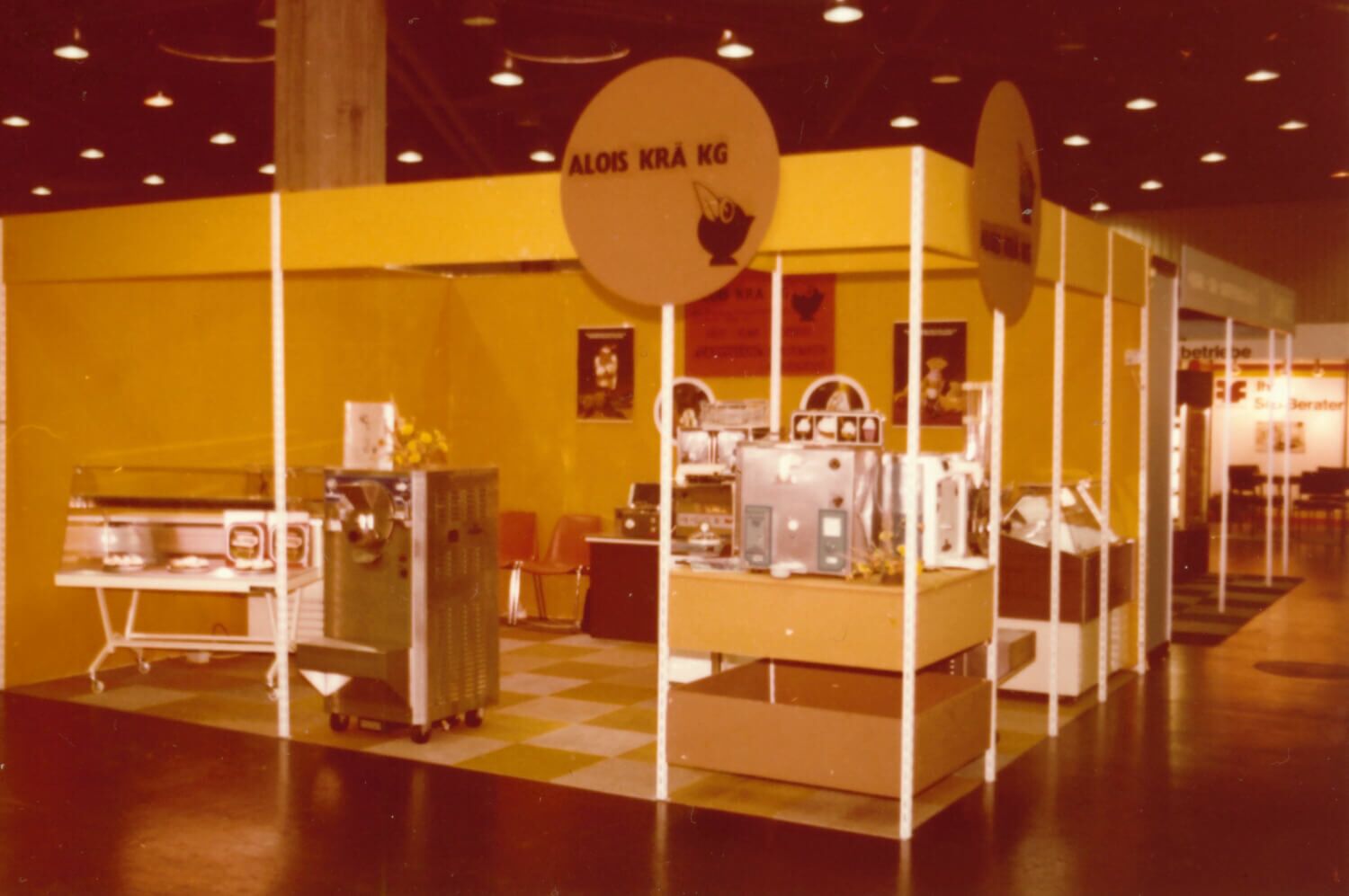 Ein Alois Krä Messestand aus den 60ern